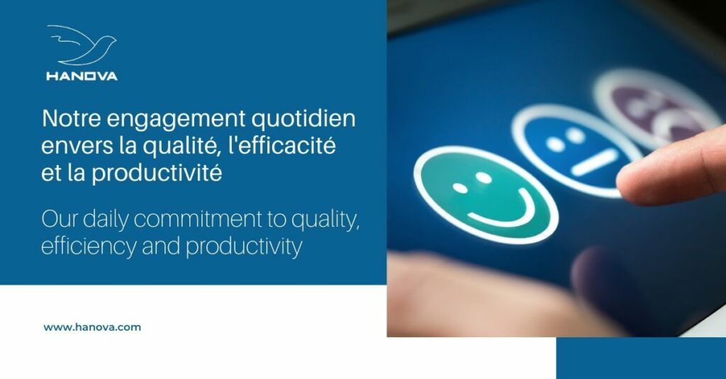 Notre engagement quotidien envers la qualité, l'efficacité et la productivité