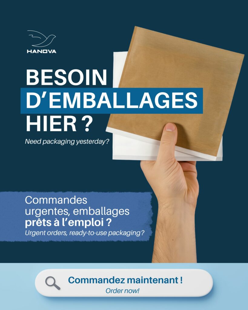 Besoin d’emballages pour hier ? Nous sommes prêts !